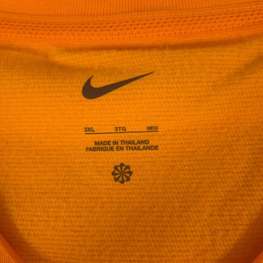 Nike Shirt Mens 3XL Windshirt Sideline Volunteers Athletics Pullover V-Neck NCAA